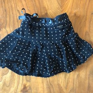 OshKosh corduroy polka dot skirt